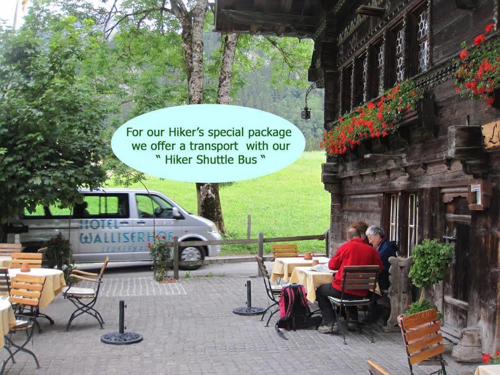 Hotel Walliserhof-Leukerbad-Therme 외부 사진